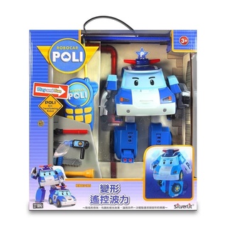🆘現貨🔥正版 救援小英雄POLI 10吋變形遙控波力 遙控車