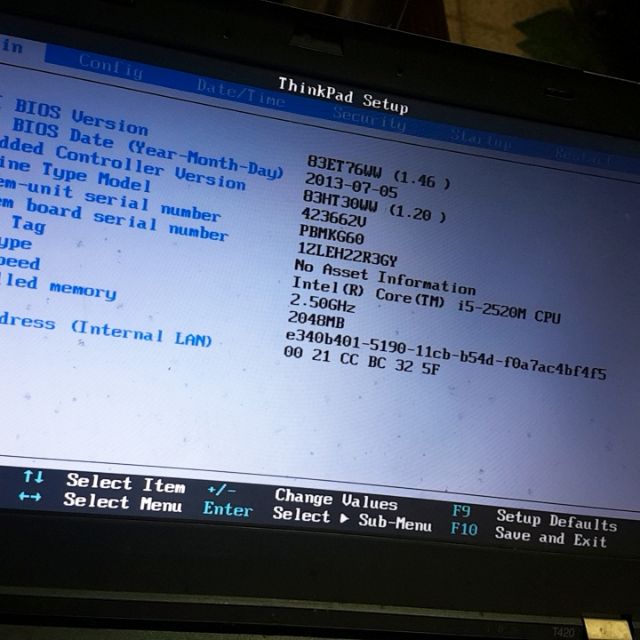 IBM T420 /I5 2520/2G RAM/無硬碟售三千三百元