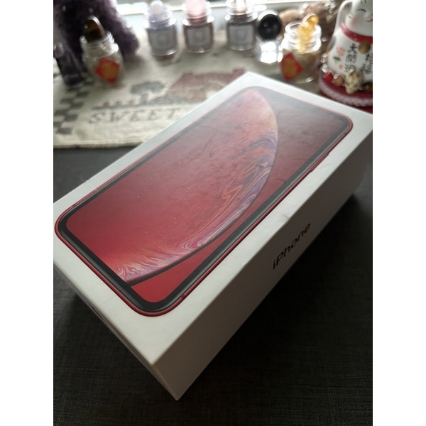 Iphone XR 64G 紅色 蘋果 二手機 moshi 惡魔盾手機殼