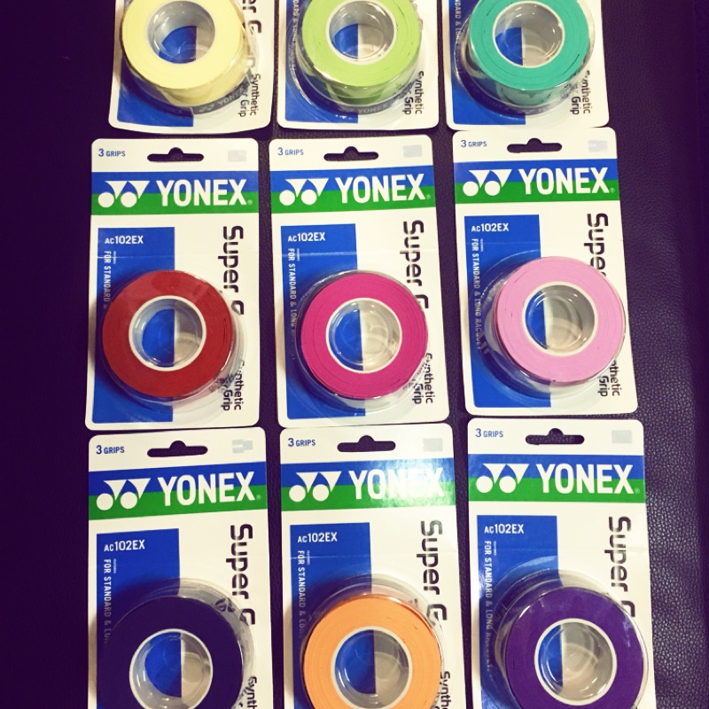 Yonex ac102 EX ac102-3  ac102 三入 握把布 握把皮 握皮 羽球拍 網球拍