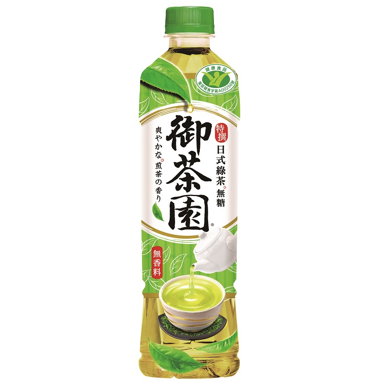 御茶園 特撰日式綠茶 550ml x 4【家樂福】