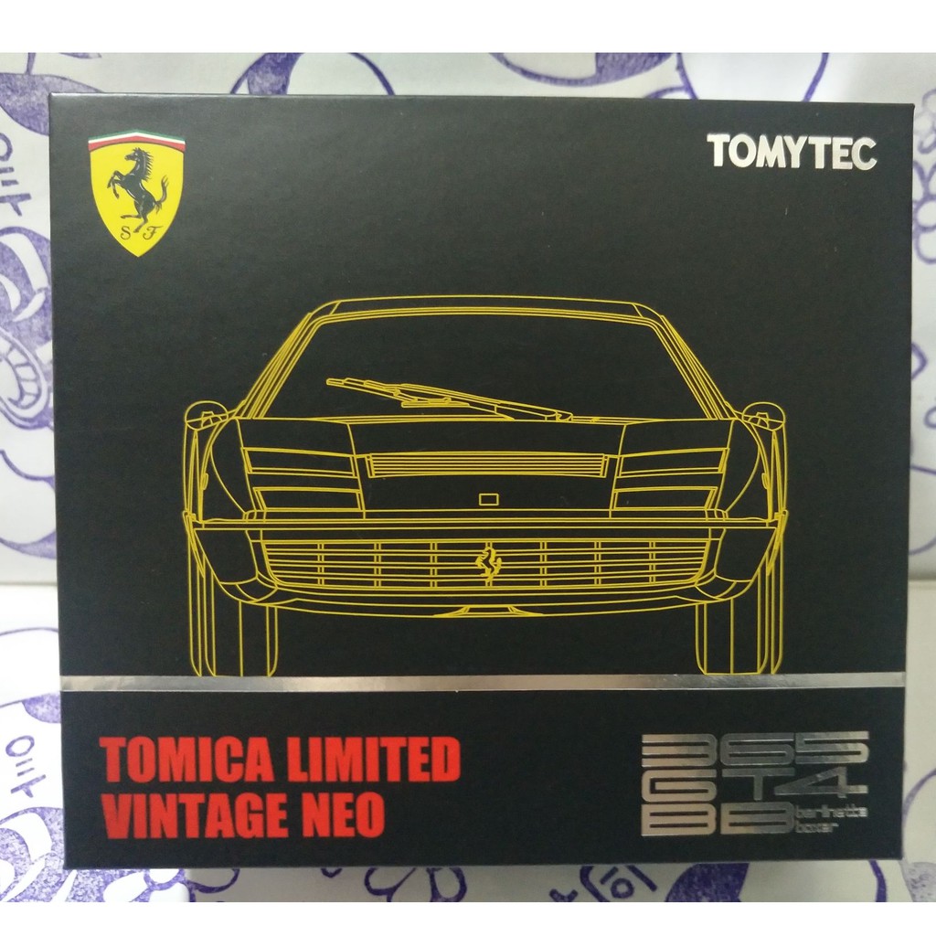 Tomytec SHOP限定TLV 365 GT4BB黃色法拉利 Ferrari