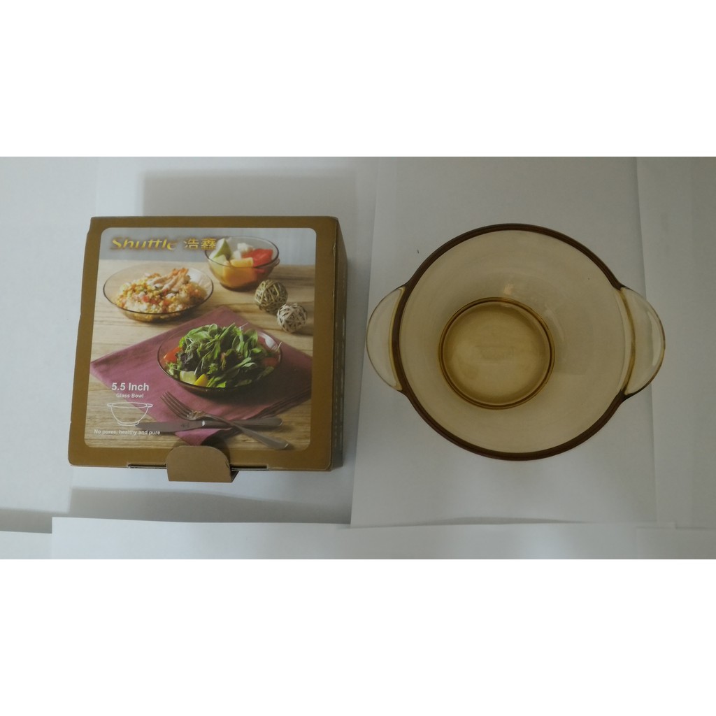 美國Pyrex 康寧百麗5.5吋碗 琥珀色 浩鑫 紀念品