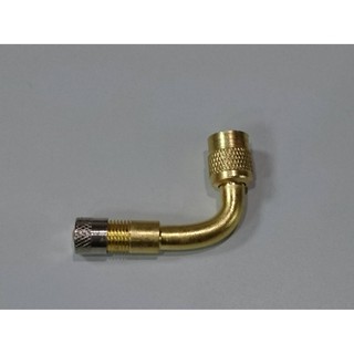 美式氣嘴90度彎管 L彎管 打氣嘴延長管