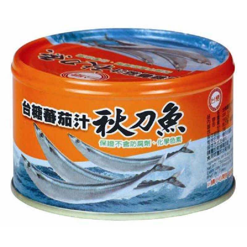 台糖蕃茄汁秋刀魚220g克 x 3【家樂福】