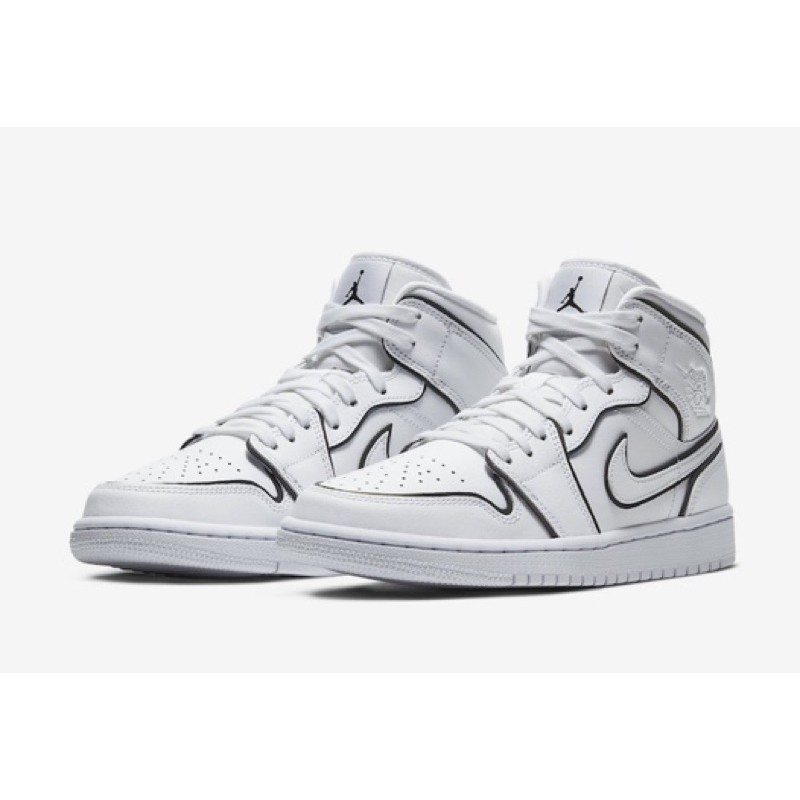air jordan 1 mid womens reflective