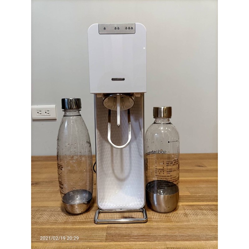 Sodastream POWER SOURCE 電動式氣泡水機 -白