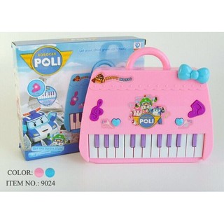 韓國波力Poli 手提電子琴/多功能玩具鋼琴