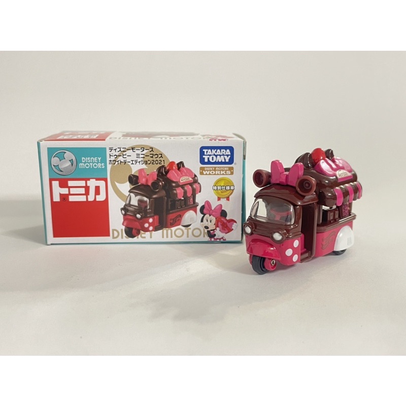 TOMY TOMICA  多美小汽車 DISNEY系列 DM特仕車 米妮爆米花餐車 情人節限定