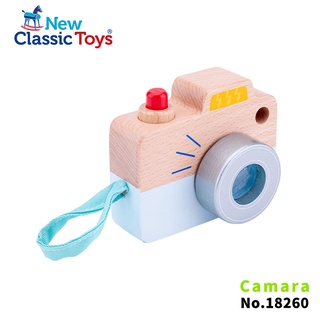 荷蘭New Classic Toys 木製經典單眼小相機-18260 木製玩具/家家酒玩具/模擬玩具/相機玩具/萬花筒