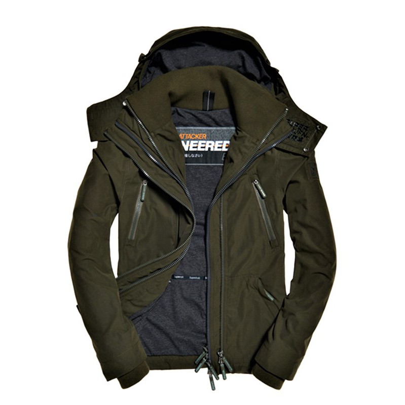 Superdry Microfibre Hooded Wind Attacker Jacket 極度乾燥鋪棉連帽防風夾克| 蝦皮購物