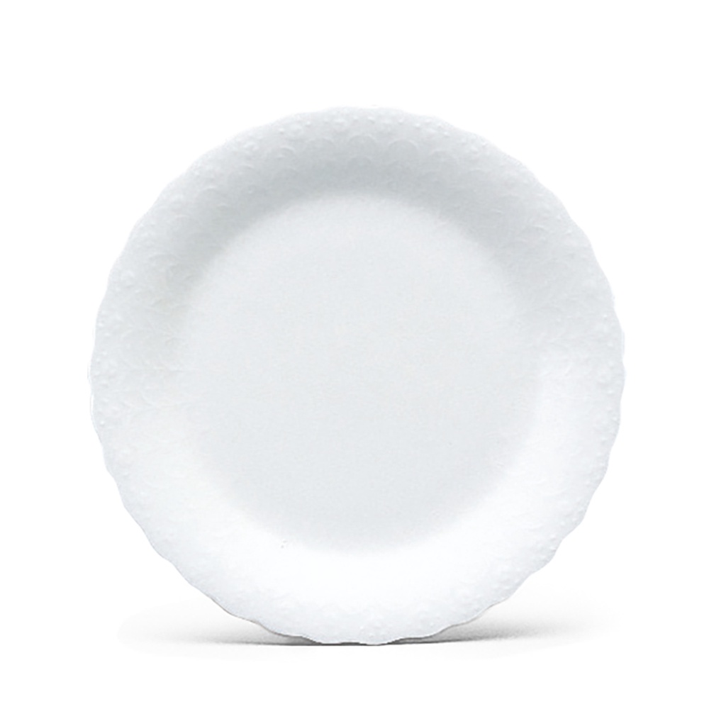 【NARUMI鳴海骨瓷】Silky White 絲路骨瓷餐盤 19CM 平盤 送禮首選 餐桌擺設