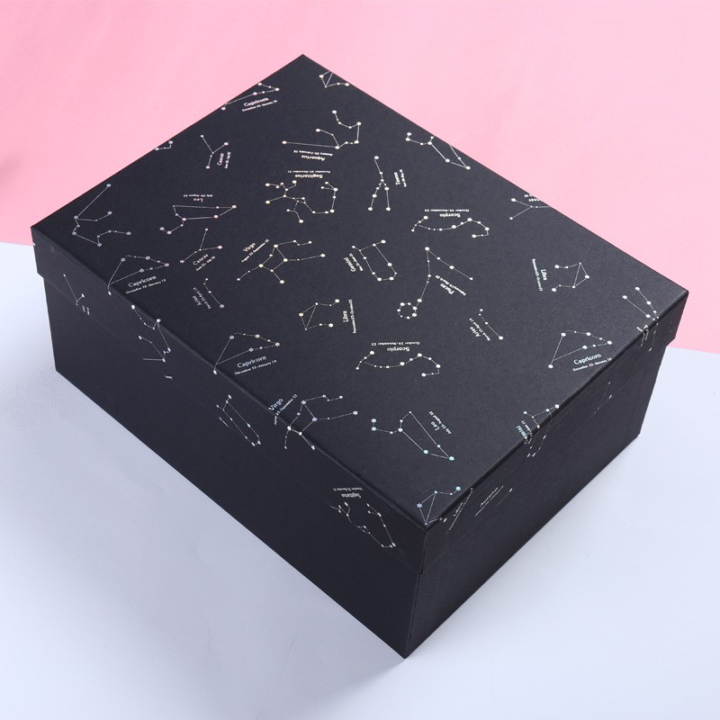 【附發票】iD印設 星空禮物盒 聖誕禮物 情侶禮盒 禮品盒 包裝盒 禮物交換 禮盒 包裝 送禮 高檔禮品盒