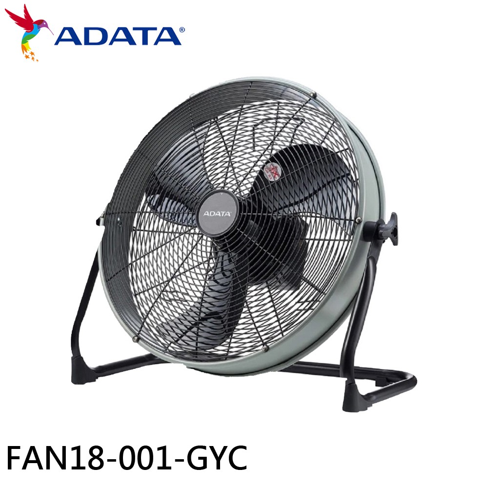 ADATA 威剛 18吋(45MC) DC直流馬達渦流扇 FAN18-001-GYC 現貨 廠商直送