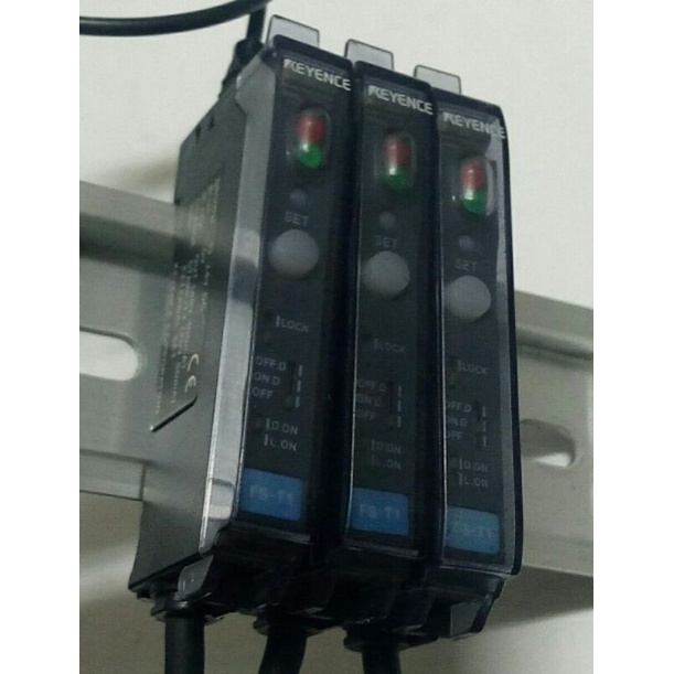 🌞現貨 KEYENCE 基恩斯 FS-T1 光纖放大器 纜線型 主要模組 NPN 高精度光纖感測器FS-V/T/M系列