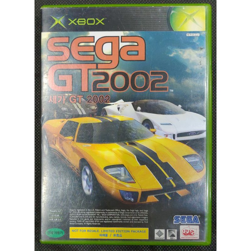 ＊June's特賣會＊【二手】XBOX遊戲片-噴射小子未來版 SEGA GT2000