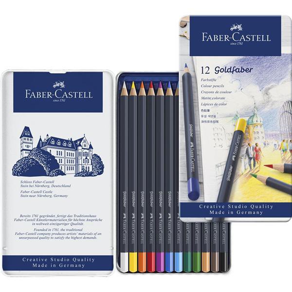 FABER-CASTELL Goldfaber油性色鉛筆/ 12色 eslite誠品