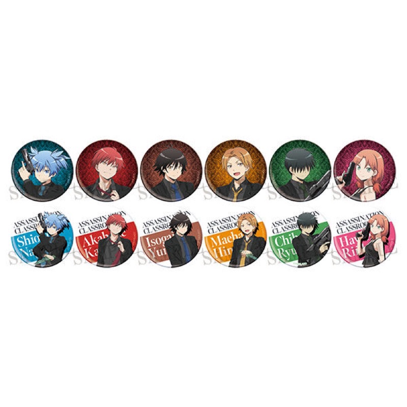 揪團暗殺教室徽章壓克力徽章赤羽業潮田渚磯貝悠馬前原陽斗千葉龍之介速水凜香 蝦皮購物