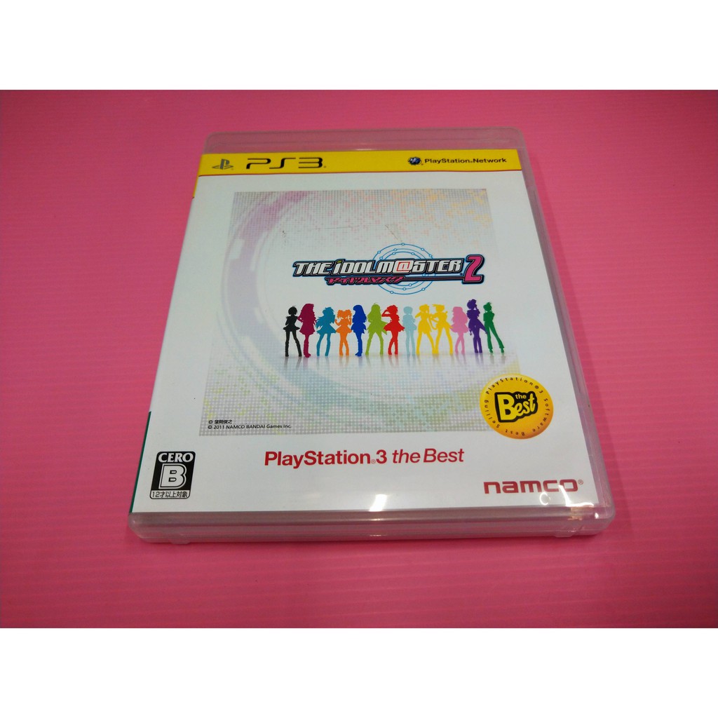 ㄇ ア T 出清價! 網路最便宜 SONY PS3 2手原廠遊戲片 偶像大師 2 正妹 學生妹 偶像 大師 賣45而已
