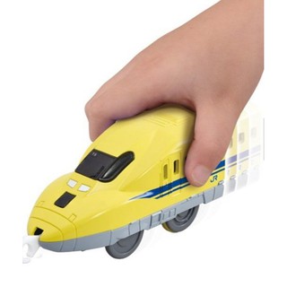 PLARAIL鐵路王國系列 有聲推推車-923形 黃博士號 TP89516 TAKARA TOMY