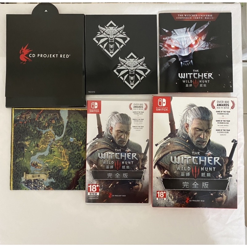 巫師3 完全版 二手 switch 遊戲 witcher