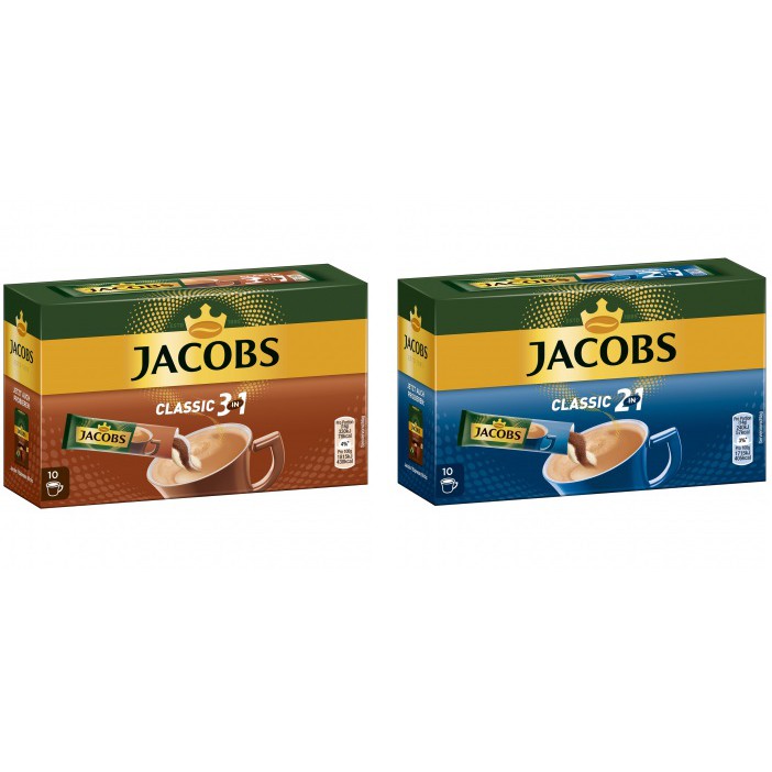 現貨 德國 Jacobs 義式即溶咖啡 10包入