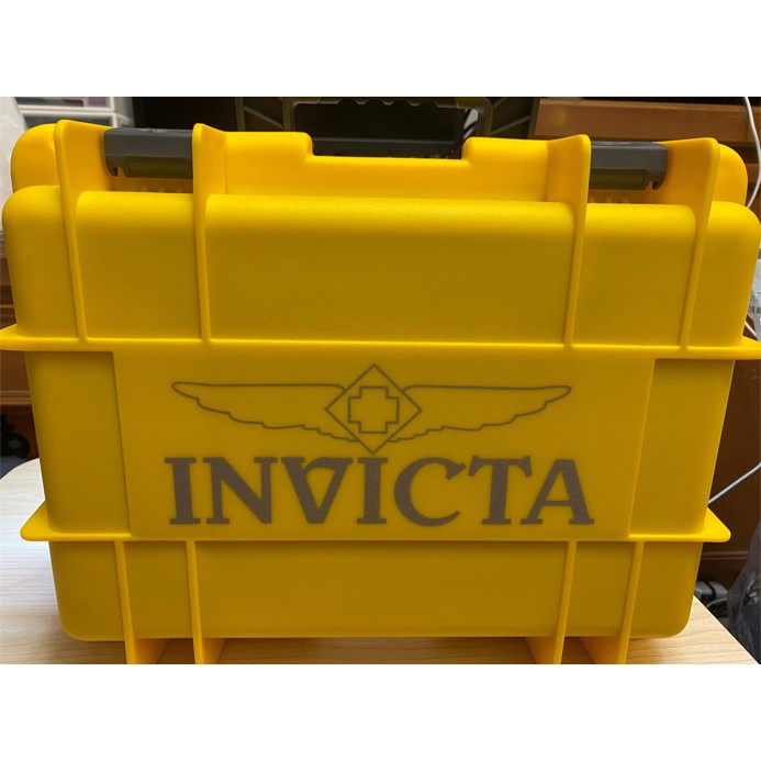 英威塔-【INVICTA】8入裝防潑水收納盒(黃)