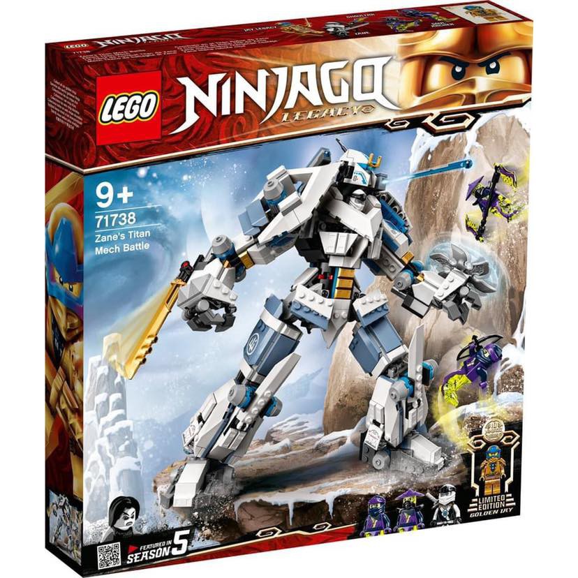 【玩具偵探】(預購者限定) LEGO 樂高 71738 NINJAGO系列 冰忍的鈦機械人之戰