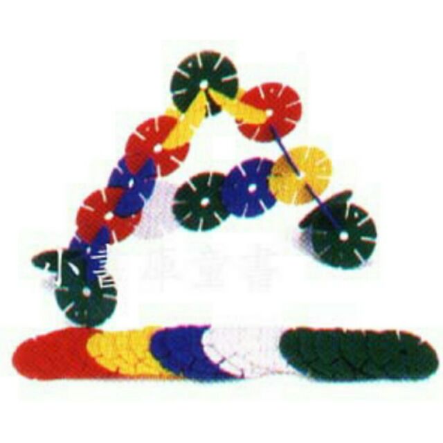 鈕扣大圓花片或鈕扣小圓花片教具圓花片雪花片遊思樂現貨 蝦皮購物