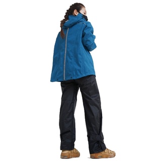 BrightDay 背MAX外套兩件式雨衣 2022新版 (搭配三片式尼龍褲) 藍色 雨衣 兩件式雨衣《淘帽屋》