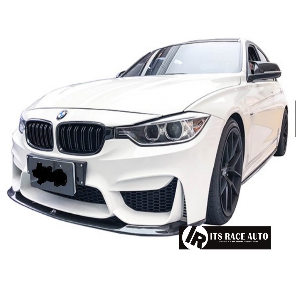 依馳國際 BMW F30 前下巴 碳纖維 升級台製M3保桿