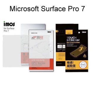 免運【iMos】Microsoft Surface Pro 7 3SAS 亮面 霧面 電競保護貼 雷射切割 完美貼合