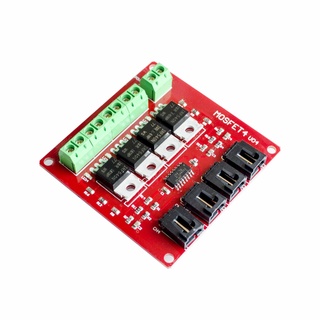 用於 Arduino 的四通道 4 路 MOSFET 按鈕 IRF540 V4.0 + MOSFET 開關模塊