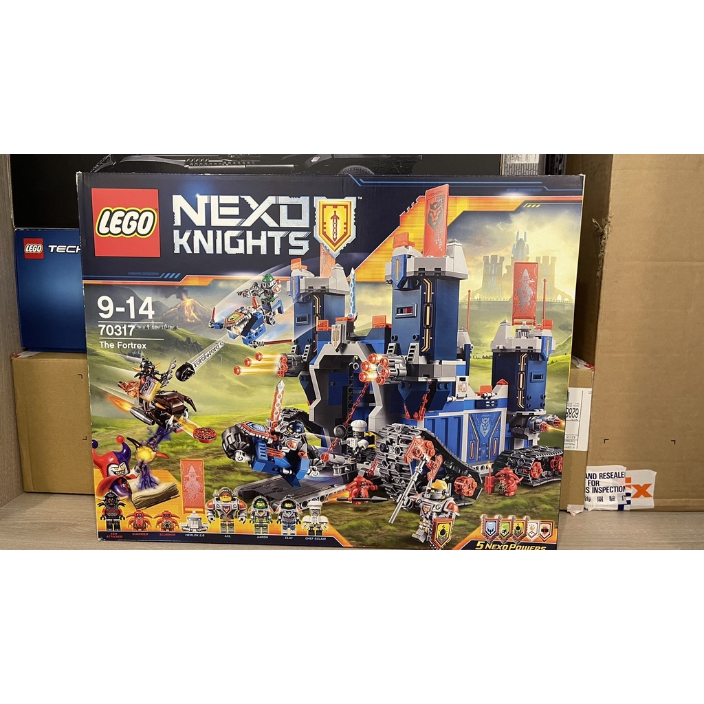 樂高 LEGO 70317 移動要塞 移動城堡 未來騎士 NEXO KNIGHTS