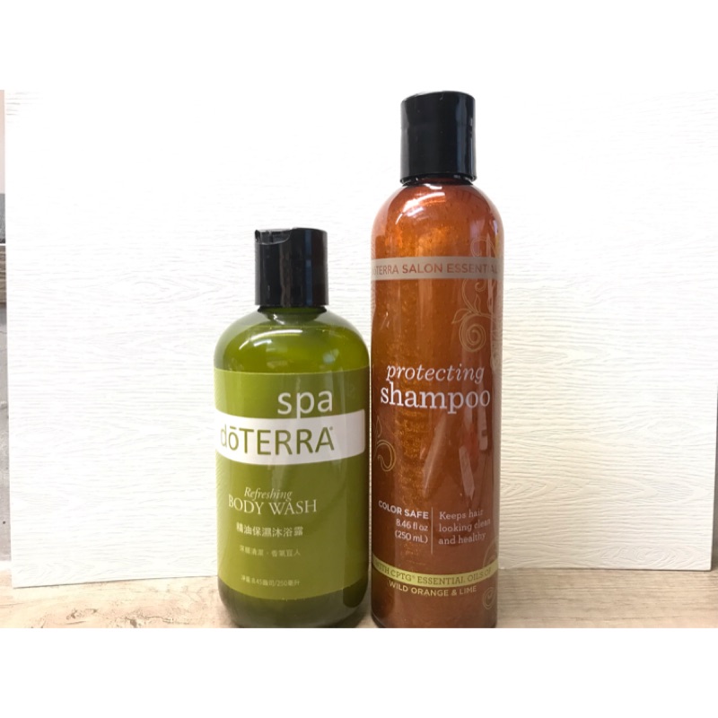 現貨 正品 多特瑞 doterra 精油保濕沐浴露 精油護色精華洗髮乳