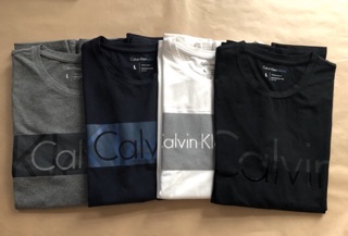 🍄二手🍄男服飾 專櫃正品 CK Calvin Klein T恤 長袖上衣 圓領