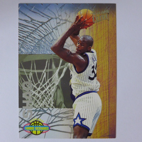 ~ Shaquille O'Neal ~名人堂/俠客/大白鯊/歐尼爾 1994年FLEER.NBA特殊卡