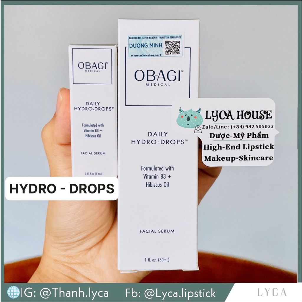 現貨  歐巴吉 Obagi Daily Hydro-Drops Facial B3 Serum 保濕精華液