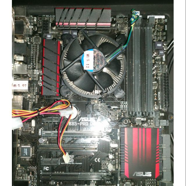 (可拆賣) i7-4770 CPU + Asus B85 Pro Gamer 1150 主機板 +WD640G 藍標