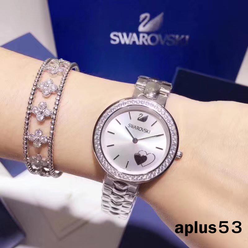 SWAROVSKI DayTime Peach 女錶 施華洛世奇手錶 全新 美國代購 女神手錶 時尚手錶