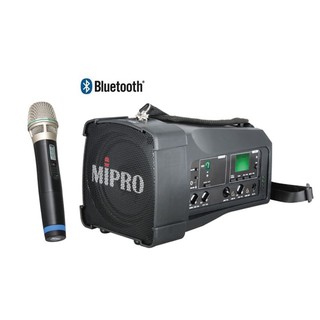 【小木馬樂器】MIPRO MA-100藍芽最新版 配一手握麥克風(超迷你肩掛式無線喊話器/遠距教學) 現貨 公司貨