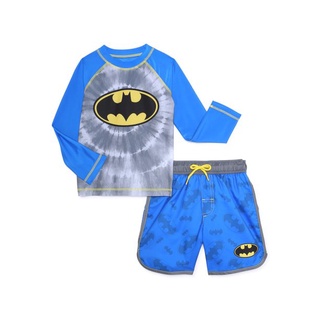 預購👍正版空運👍美國專櫃 BATMAN 蝙蝠俠 兒童 泳裝 泳衣 泳褲 套裝 男童《美國代購嗨心購》