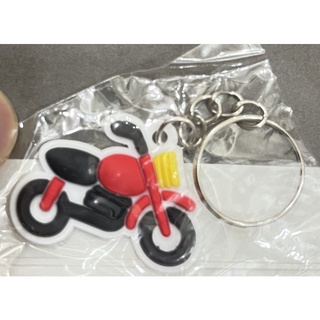 摩托車 擋車 速克達 軟橡膠 橡膠 軟質 吊飾 掛飾 鑰匙圈