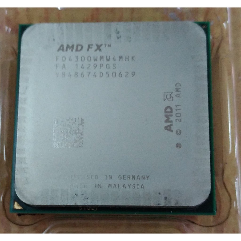【二手】AMD FX-4300  3.8GHz FD4300WMW4MHK  CPU