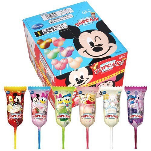 日本迪士尼 固力果 米奇造型棒棒糖~可愛又好吃的棒棒糖~單支 隨機出貨不挑款