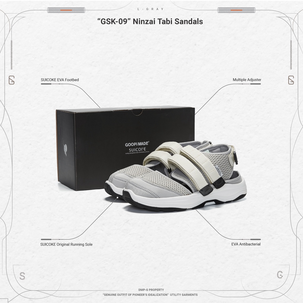 GOOPiMADE x SUICOKE  22 S/S Limited Collaboration VOL.2 “GSK