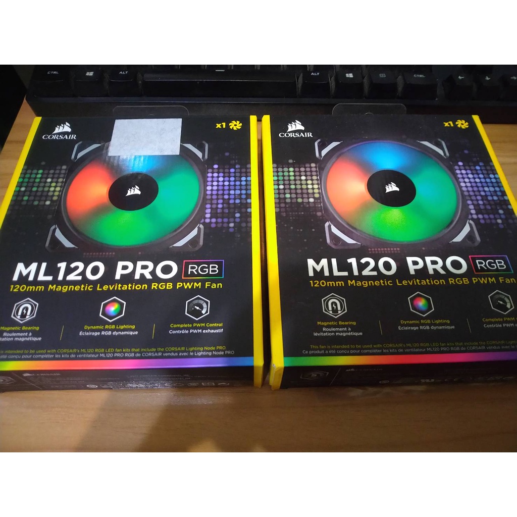 海盜 ML120 PRO RGB LED PWM優質磁懸浮風扇