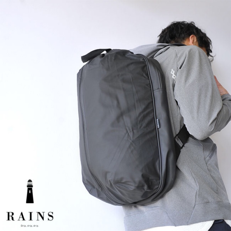 ✈️澳洲代購✈️ 丹麥品牌RAINS 絕版品 狀況新《Day Bag Backpack Black》防雨大容量後背包
