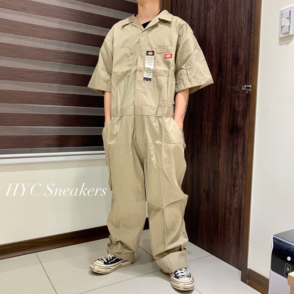 [HYC] DICKIES COVERALL 卡其短連身 SIZE : XL*4