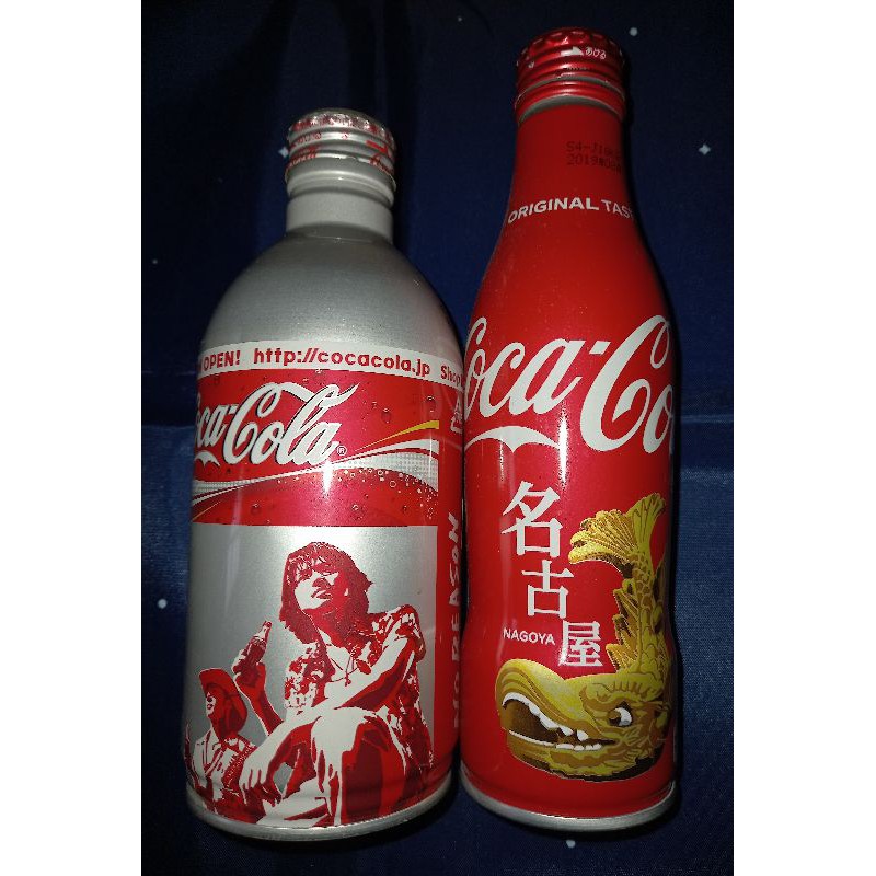 【紀念品收藏】 可口可樂  空瓶     日本名古屋，城市特別設計款／堂本光一，人物款